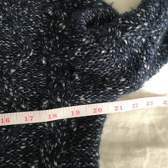 Kate Spade Chunky Cable Knit Bell Sleeve Sweater - Picture 8 of 10